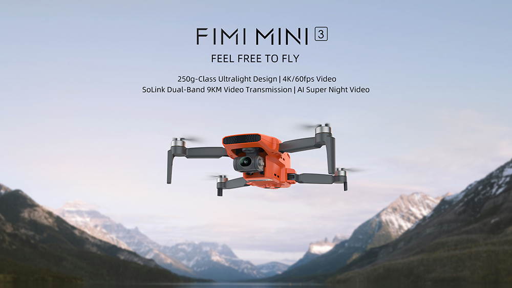 FIMI-X8-MINI-3-SoLink-9KM-FPV-Super-Night-Video-Modus-mit-4K-60fps-12quot-CMOS-Kamera-3-Achsen-mecha-2011647-1